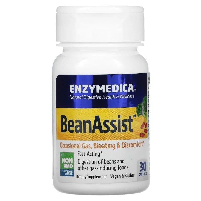 Enzymedica BeanAssist (Alpha Galactosidase) - 30 Capsules