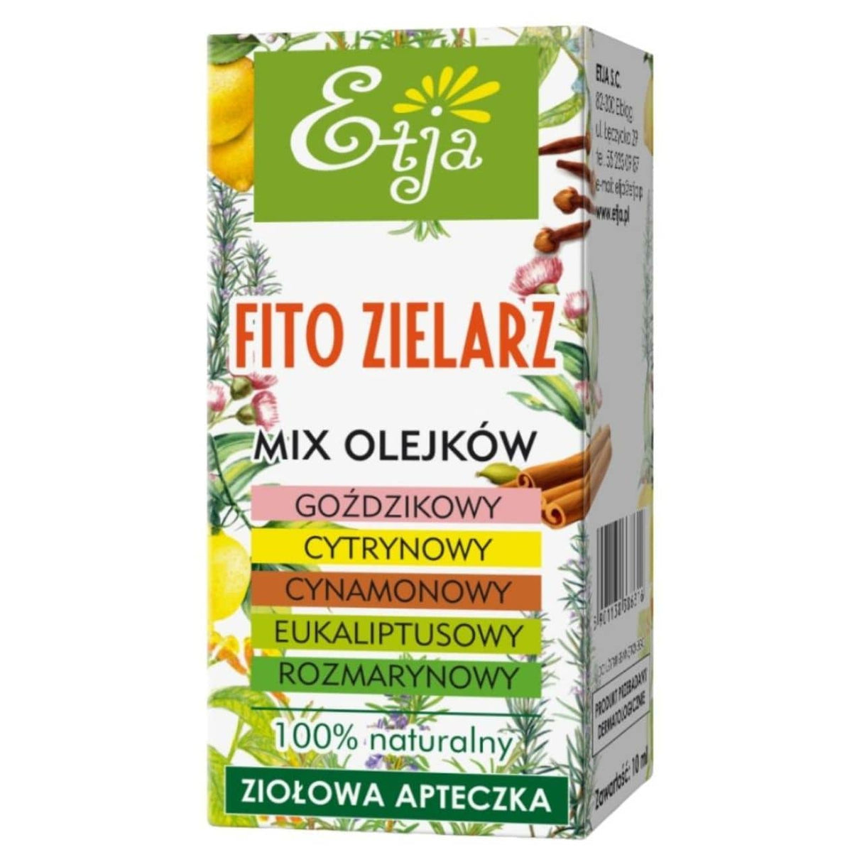 Etja Fito Herbalist Oil, Essential Oil Blend - 10 ml