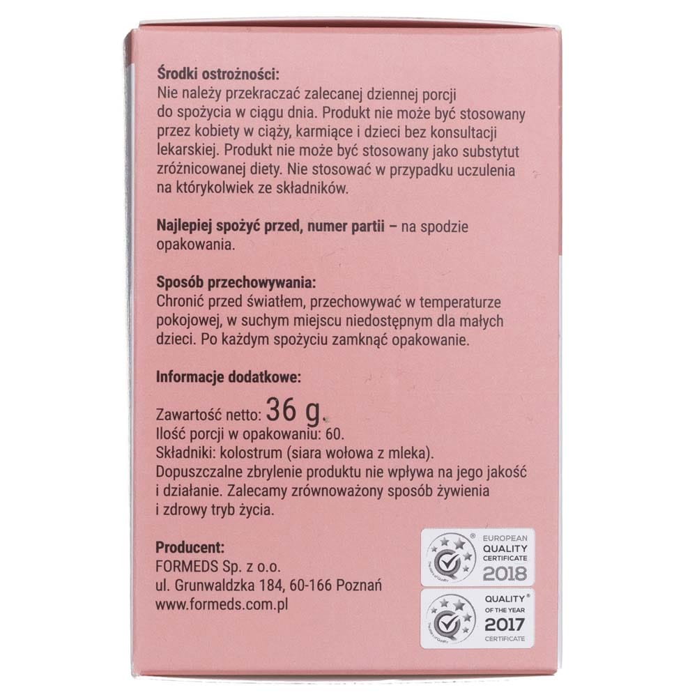 Formeds F-Colostrum, powder - 36 g