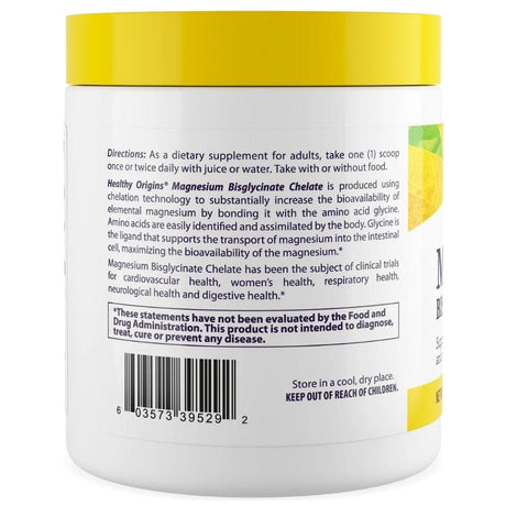Healthy Origins Magnesium Chelate - 227 g