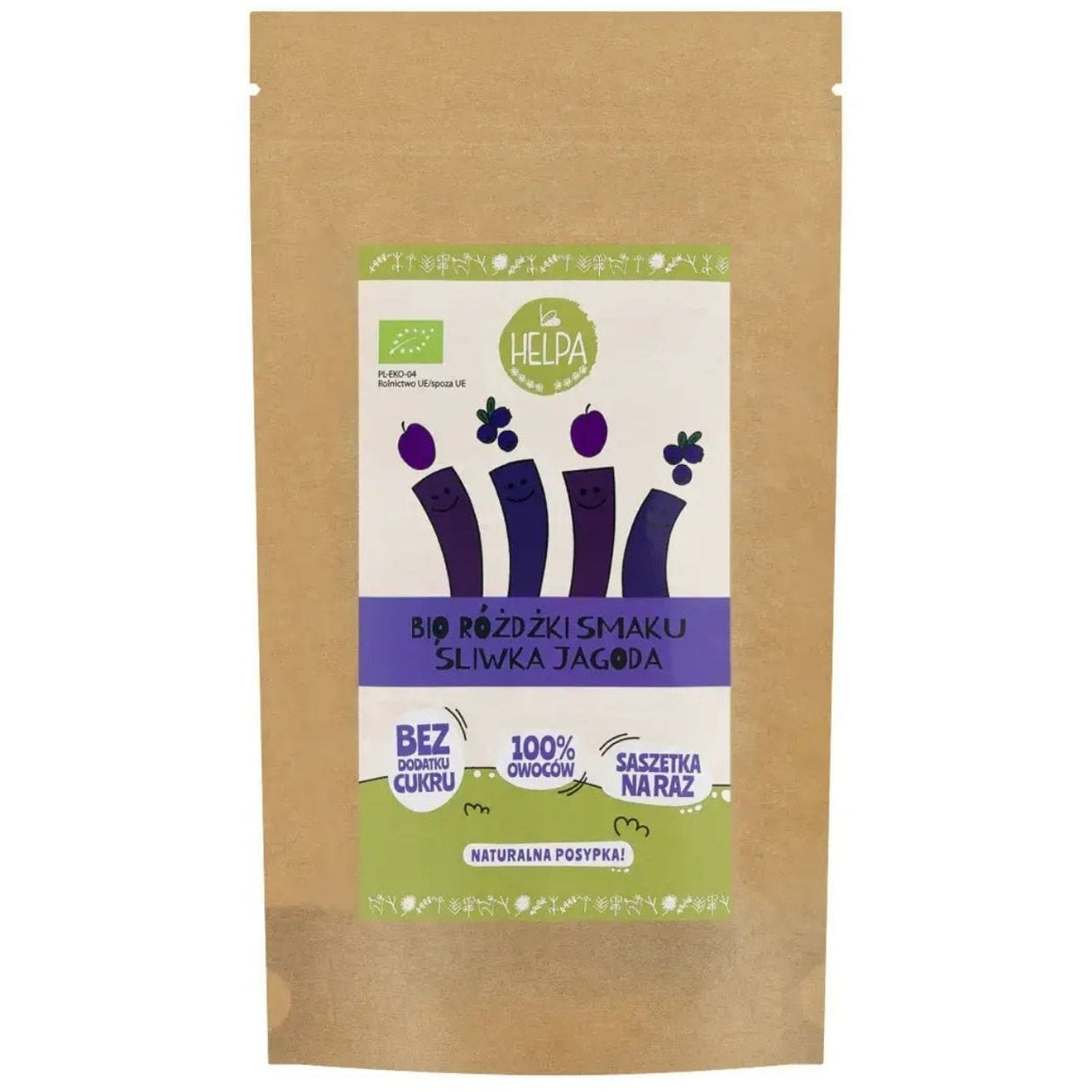 Helpa Taste Wands, Plum Berry - 20 g