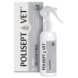 JM Sante Polisept Vet Spray Silver Pro for Wounds for Dogs and Cats - 200 ml