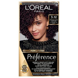 L'Oréal Paris Preference Hair Colour 3.12 Toronto, Dark Brown