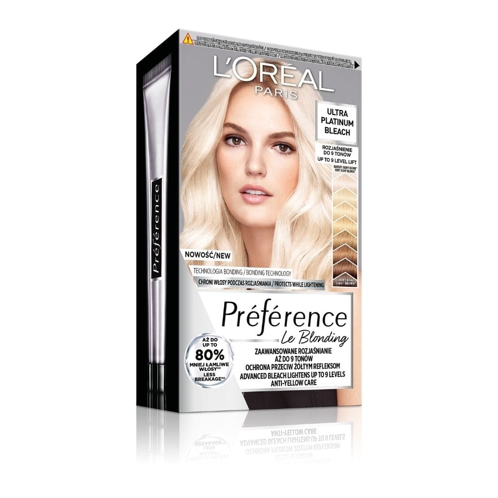 L'Oréal Paris Préférence Ultra Platinum Bleach with Bonding Complex