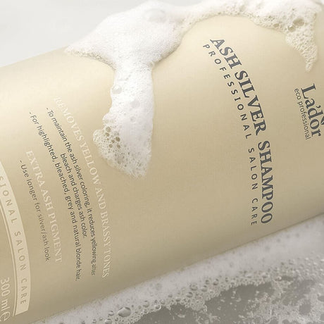 La'dor Ash Silver Shampoo for Blonde Hair with Cool Tone - 300 ml