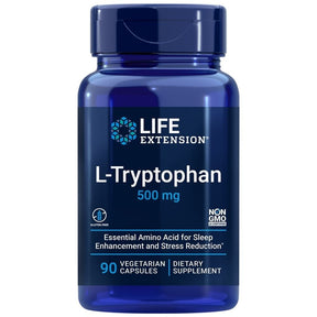 Life Extension L-Tryptophan 500 mg - 90 Capsules