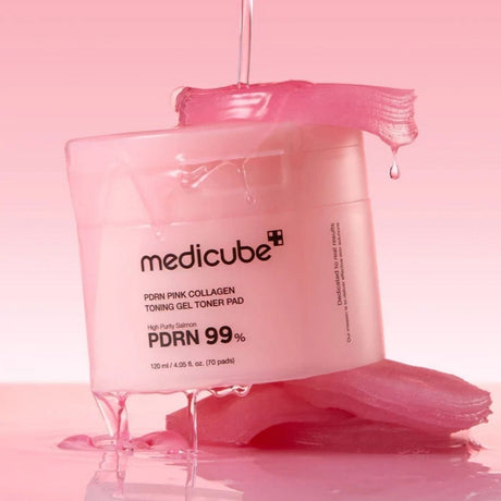 Medicube PDRN Pink Collagen Toning Pads - 70 Pieces