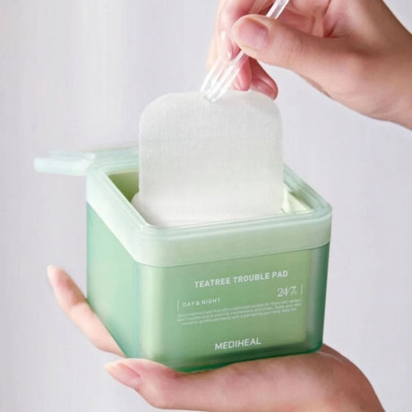 Mediheal Teatree Trouble Pad Soothing Face Pads - 100 Pieces