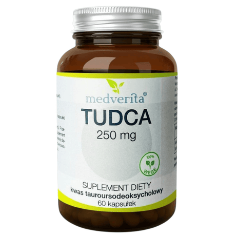 Medverita TUDCA (Tauroursodeoxycholic Acid) 250 mg - 60 Capsules