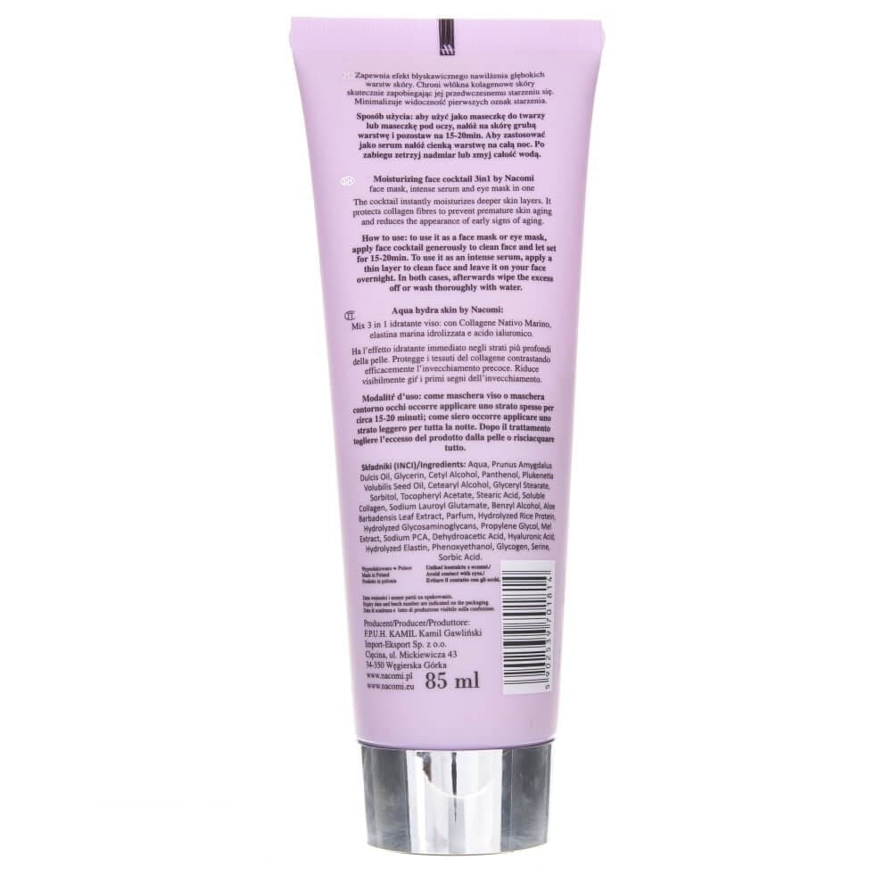 Nacomi Moisturising Face Cocktail 3in1 - 85 ml