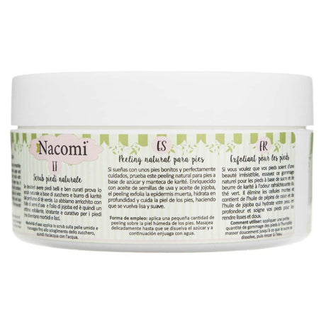 Nacomi Sugar Foot Scrub - 125 g