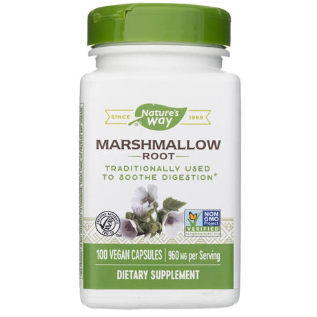 Natures's Way Marshmallow Root 960 mg - 100 Veg Capsules