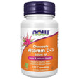 Now Foods Vitamin D3 5000 IU, Mint - 120 Chewables