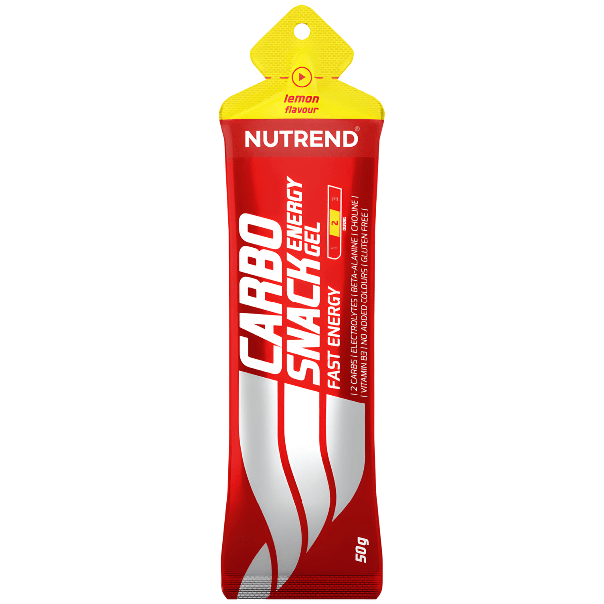 Nutrend Carbosnack Gel, Lemon - 50 g