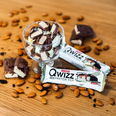 Nutrend Qwizz Protein Bar, Almond-Chocolate - 60 g