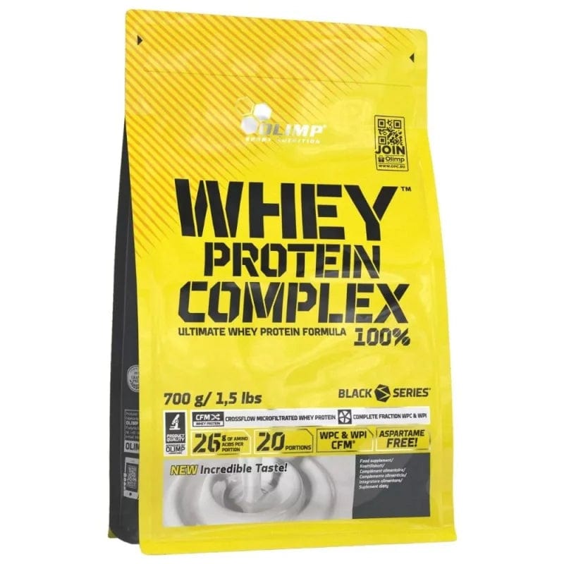 Olimp Whey Protein Complex 100%, White Chocolate - Raspberry - 700 g