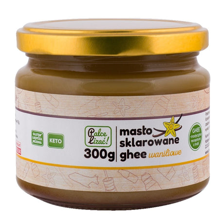 Palce Lizać Clarified Ghee Butter, Vanilla - 300 g