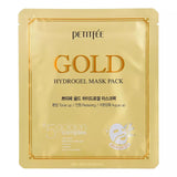 Petitfee Gold Hydrogel Mask with Gold and Ginseng Extract - 5 Pieces