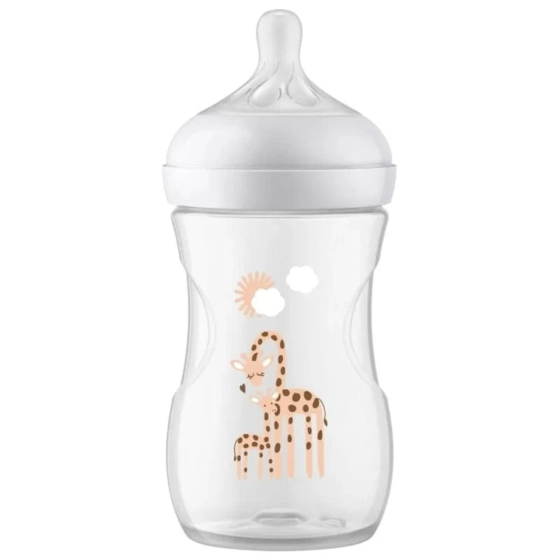 Philips Avent Responsive Baby Bottle Natural, Giraffe - 260 ml