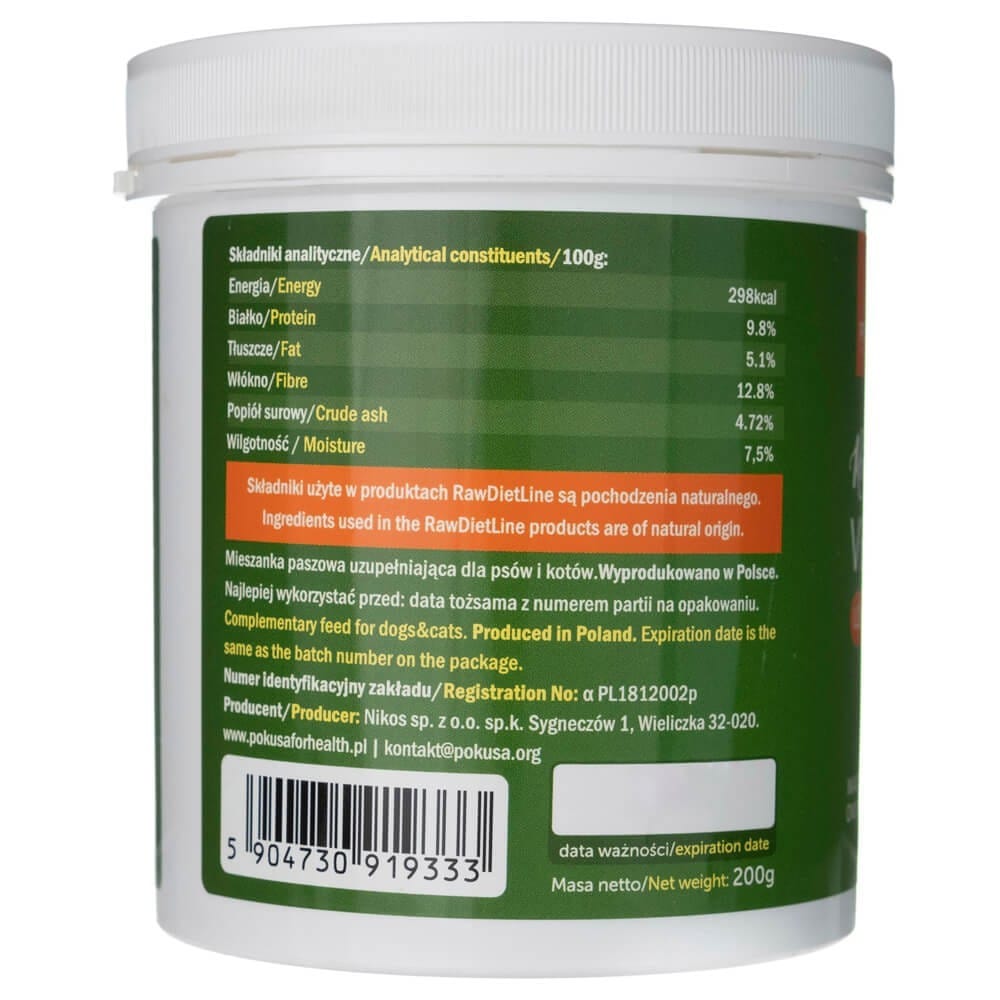 Pokusa RawDietLine Vege Herbs&Fruits - 200 g