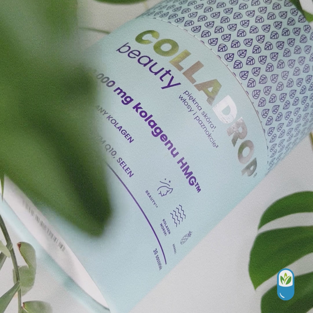 Aura Herbals Colladrop ® Beauty HMG Collagen 10 000 mg, Ananás - 30 sáčkov