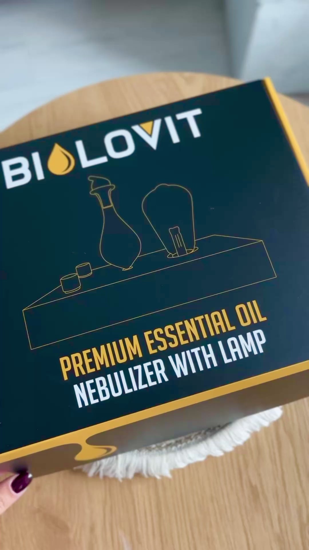 Bilovit Esenciálny olejový rozprašovač s žiarovkou