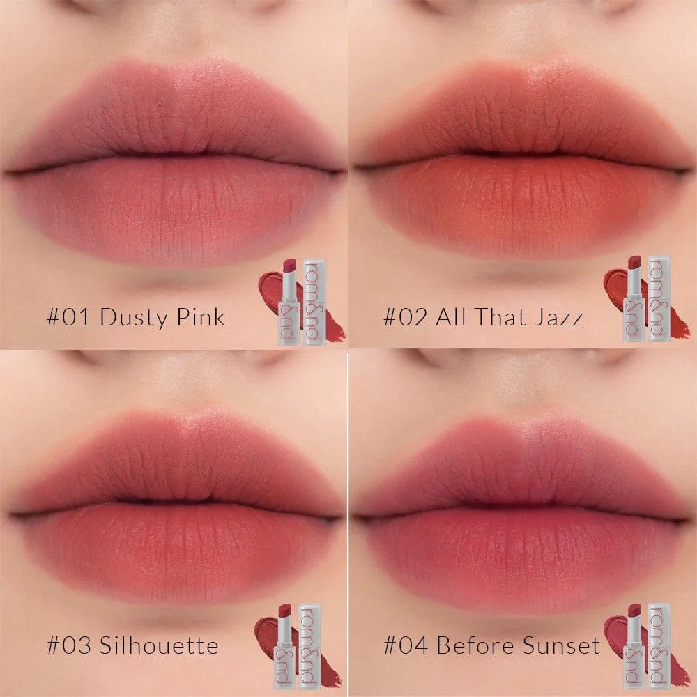 Rom&nd Zero Matte Lipstick, 06 Awesome - 3 g