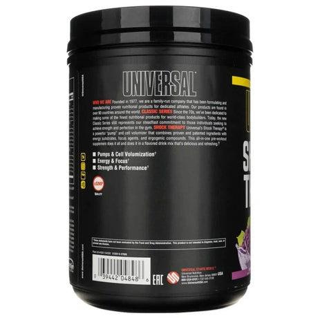 Shock Therapy All-In-One Pre-Workout, Grape - 840 g