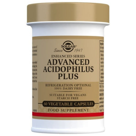 Solgar Advanced Acidophilus Plus - 60 Capsules