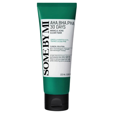 Some By Mi AHA-BHA-PHA 30 Days Miracle Acne Clear Foam - 100 ml