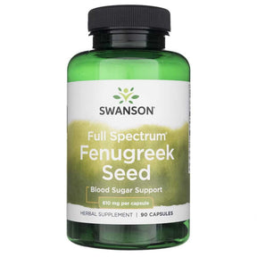 Swanson Fenugreek Seed 610 mg - 90 Capsules