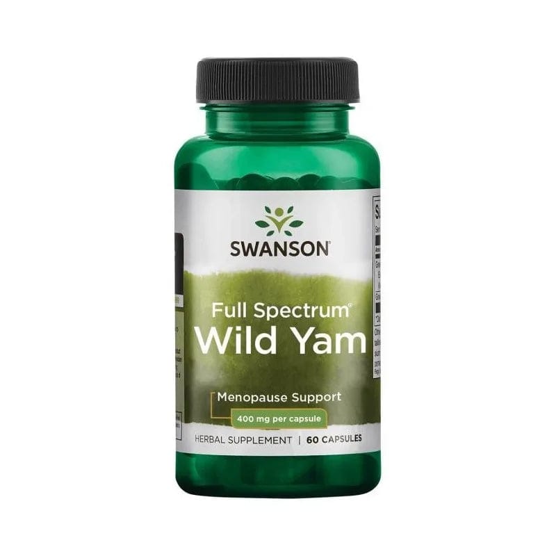 Swanson Full Spectrum Wild Yam 400 mg - 60 Capsules