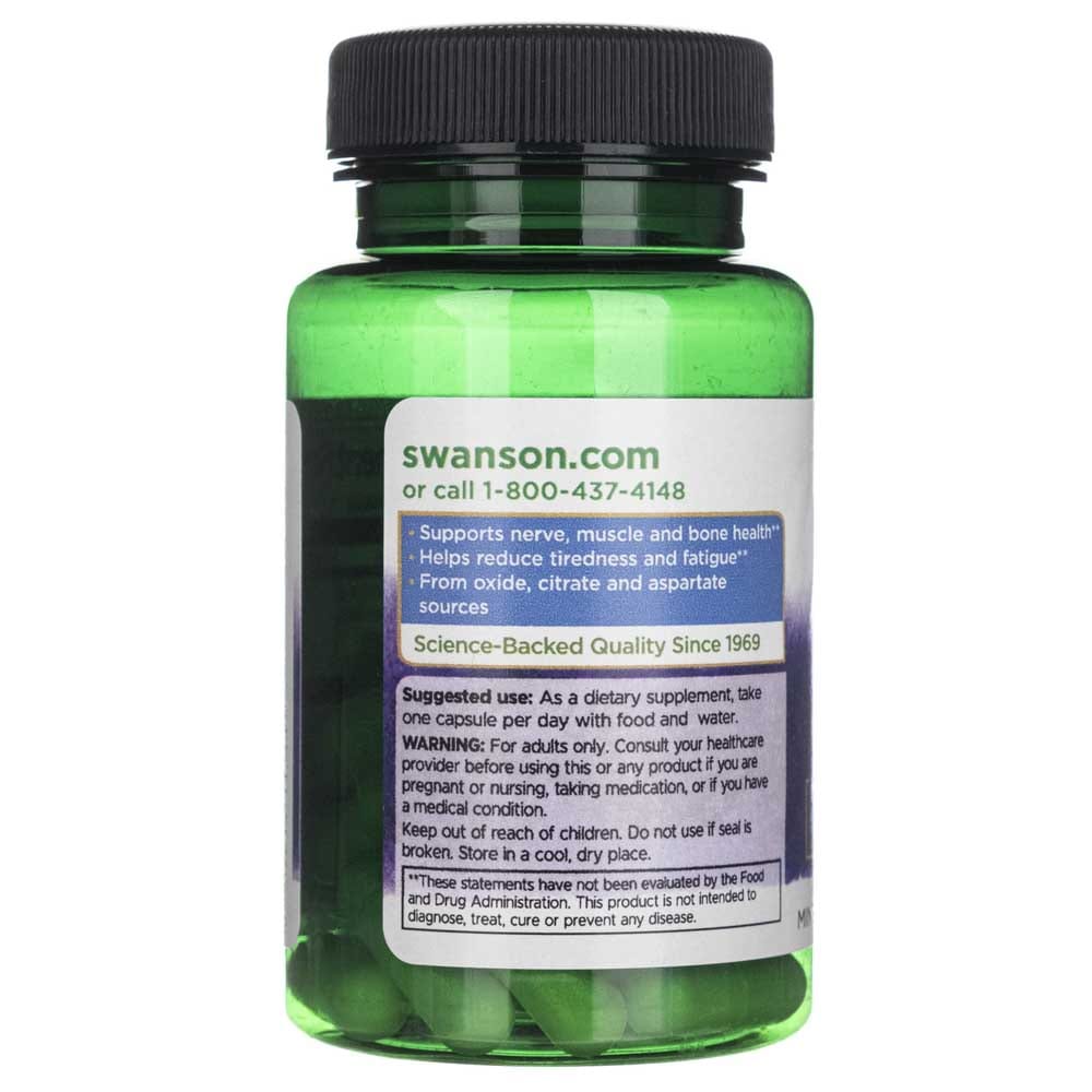 Swanson Triple Magnesium Complex 400 mg - 30 Capsules