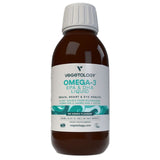 Vegetology Omega 3 EPA & DHA + Vitamin D3 Liquid, Natural - 150 ml