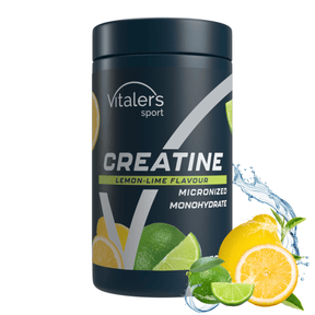 Vitaler's Sport Micronized Creatine Monohydrate 5000 mg, Lemon-Lime - 500 g