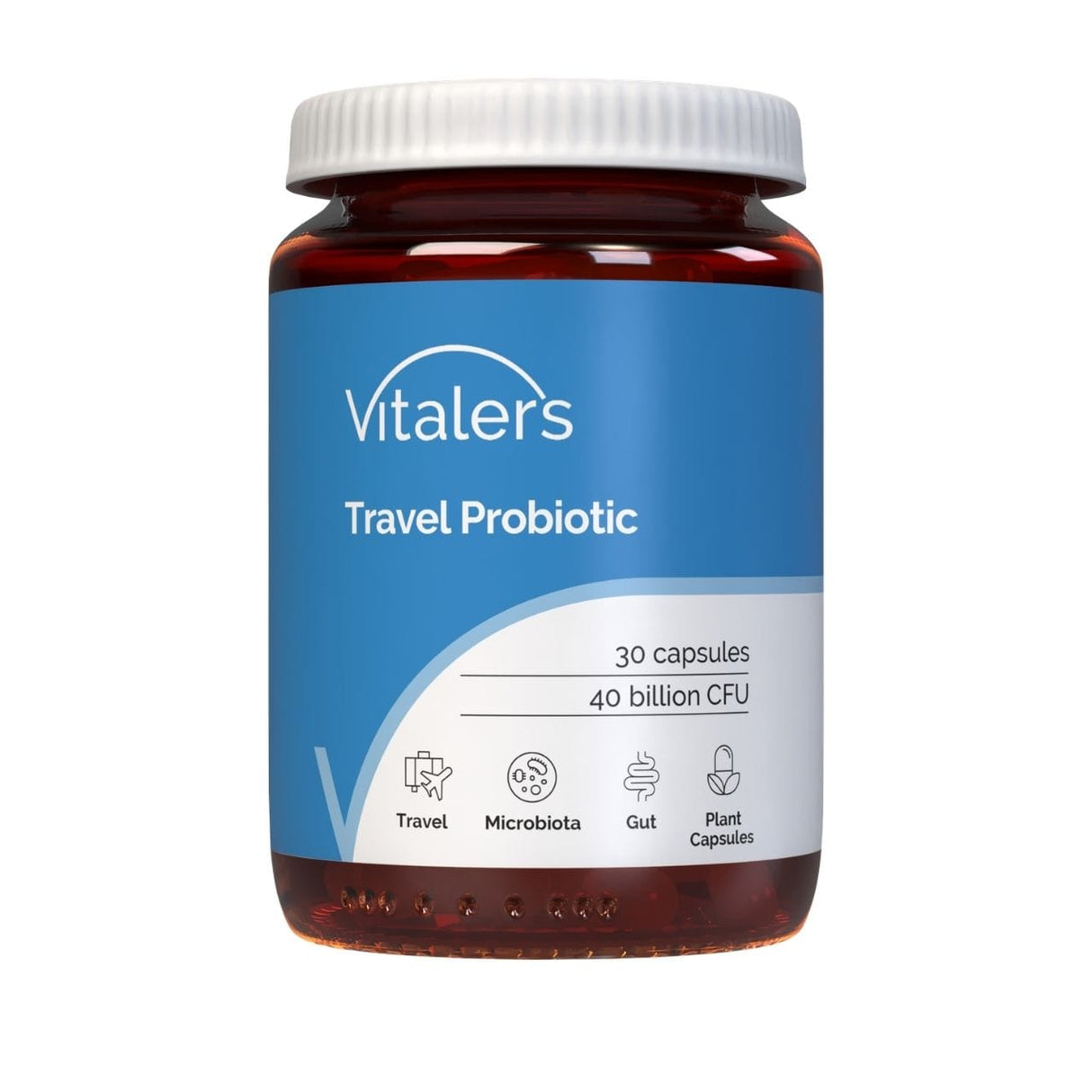 Vitaler's Travel Probiotic – 30 Capsules