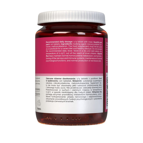 Vitaler's Vitamin B12 100 mcg - 120 Tablets