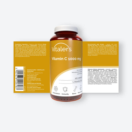 Vitaler's Vitamin C 1000 mg - 120 Capsules