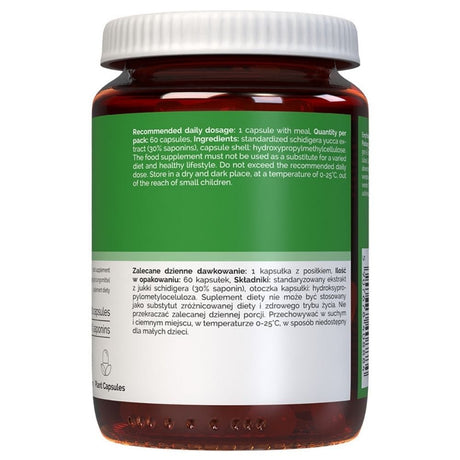 Vitaler's Yucca (Jukka Schidigera) 500 mg - 60 Capsules