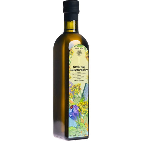 Wellbear Mustard Oil Cold Pressed - 500 ml