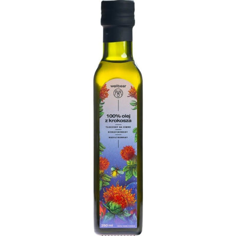 Wellbear Safflower Oil Cold Pressed - 250 ml