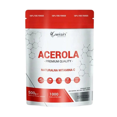 Wish Acerola Natural Vitamin C, powder - 500 g