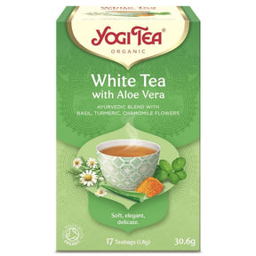 Yogi Tea White with Aloe Vera - 17 Sachets