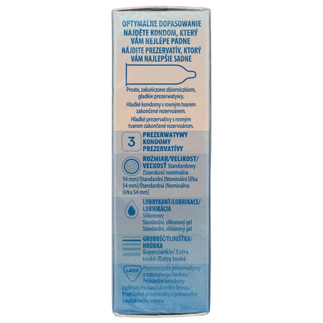 Durex Invisible Extra Sensitive Condoms - 3 pieces