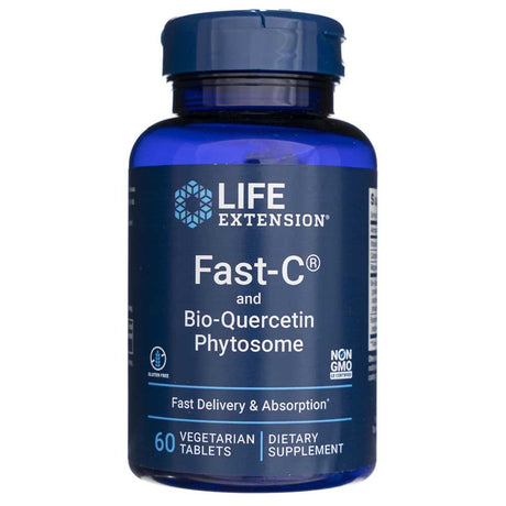 Life Extension Fast-C® and Bio-Quercetin Phytosome - 60 Tablets