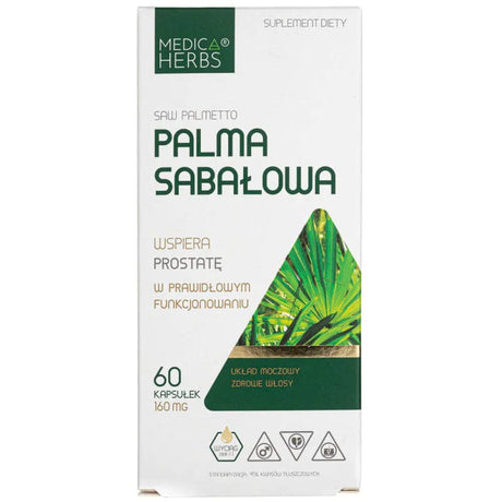 Medica Herbs Saw Palmetto 160 mg - 60 Capsules