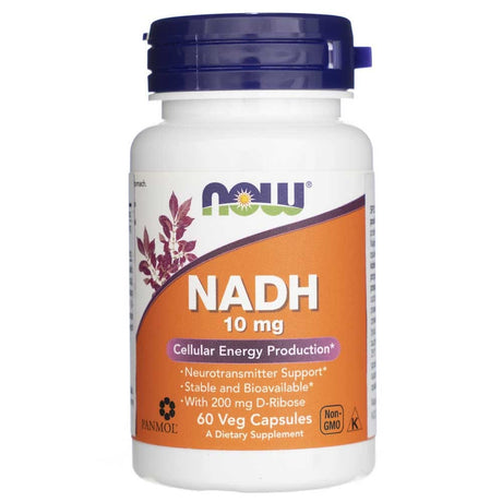 Now Foods NADH 10 mg - 60 Veg Capsules