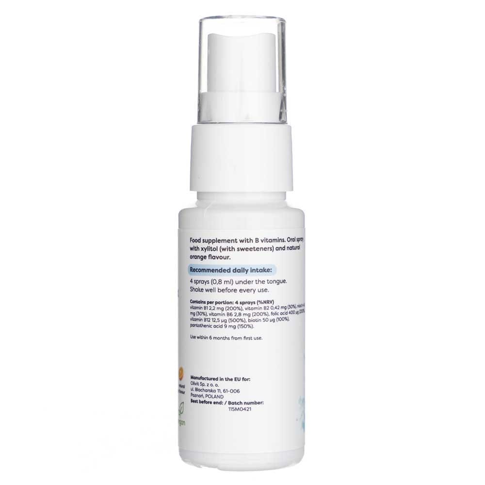 Osavi Vitamin B-complex, Oral Spray, Orange Flavour - 25 ml