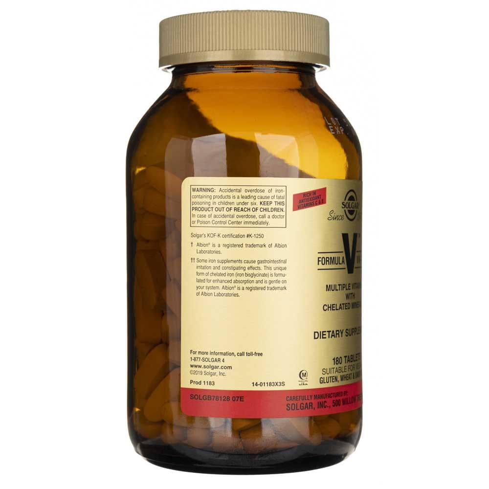 Solgar Formula VM-75 - 180 Tablets