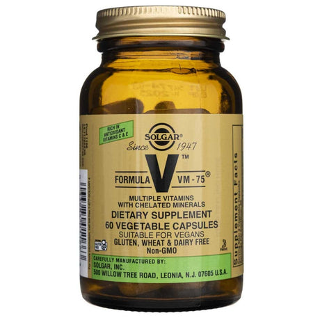 Solgar Formula VM-75 - 60 Veg Capsules